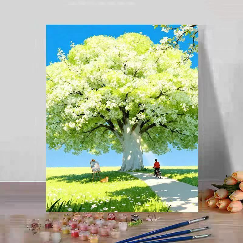 Artistic Landscape Paint by Numbers Kit