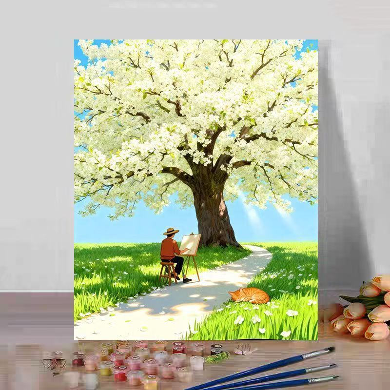 Artistic Landscape Paint by Numbers Kit