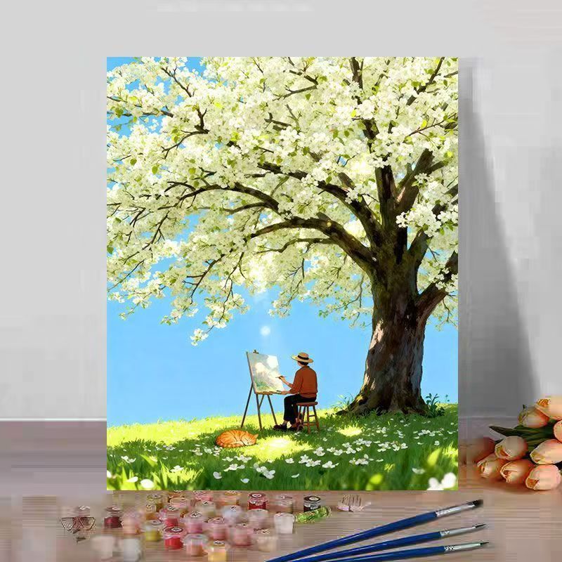 Artistic Landscape Paint by Numbers Kit