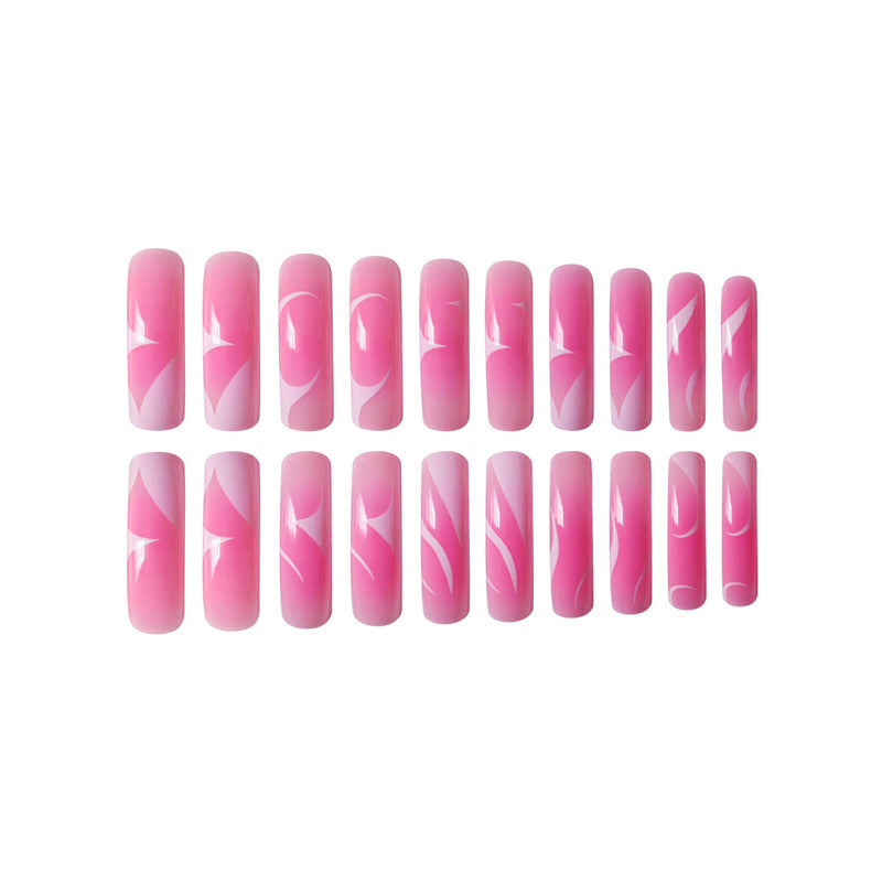 Artistic Ombre Press-On Nail Set