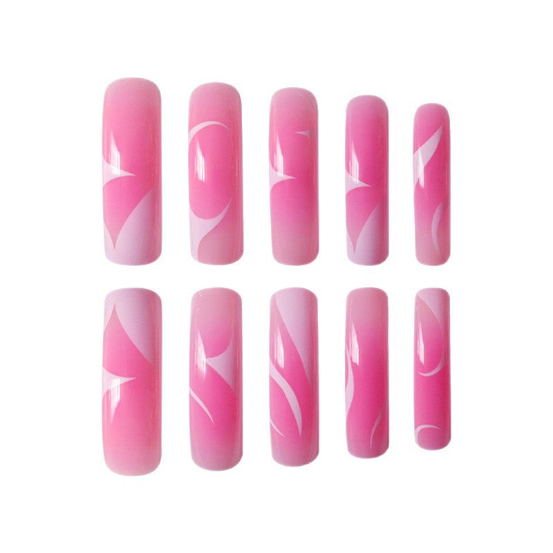Artistic Ombre Press-On Nail Set