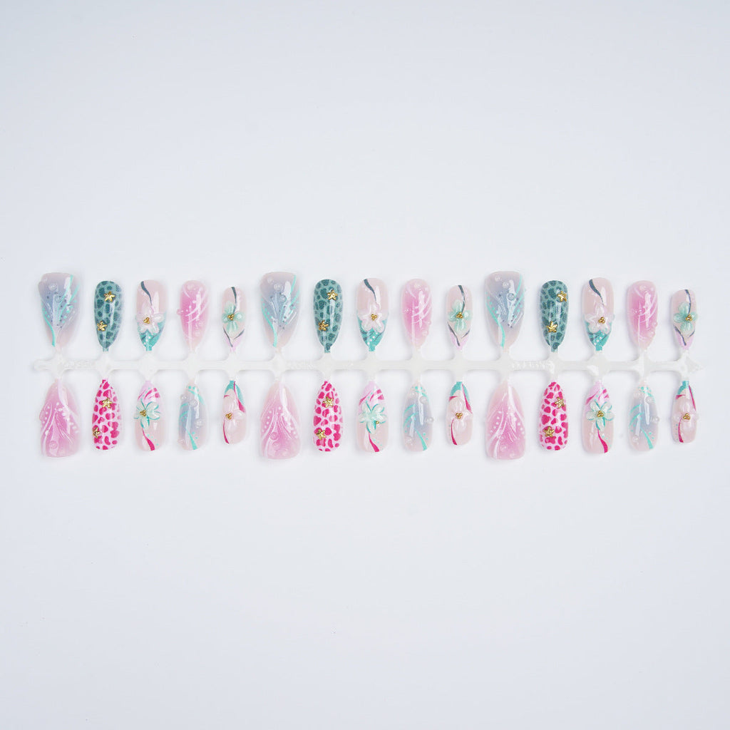 Artistic Press-On Nail Designs