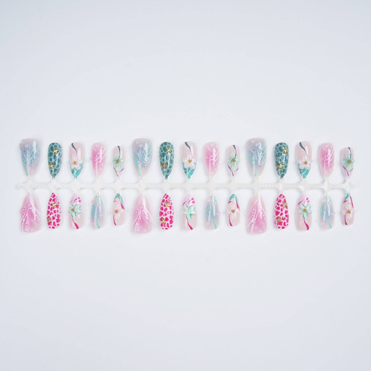 Artistic Press-On Nail Designs