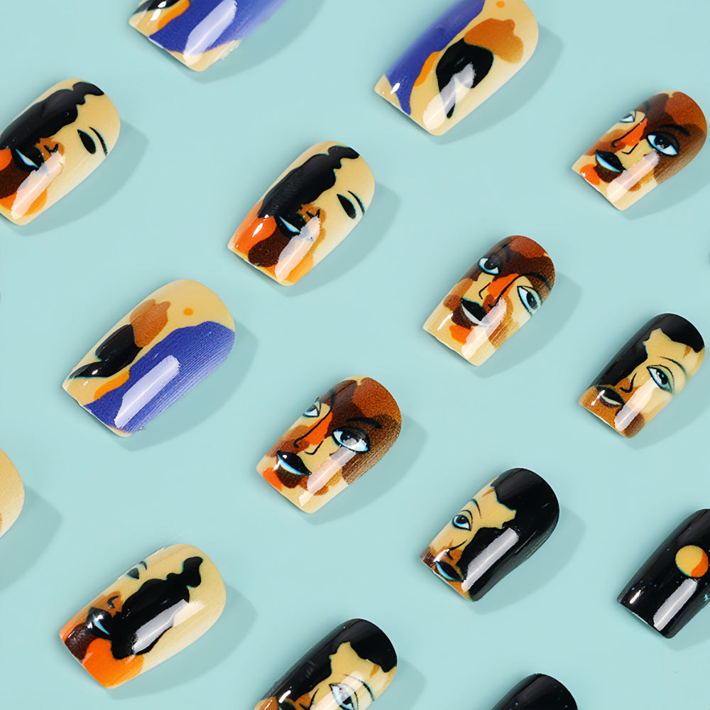 Artistic Press-On Nails