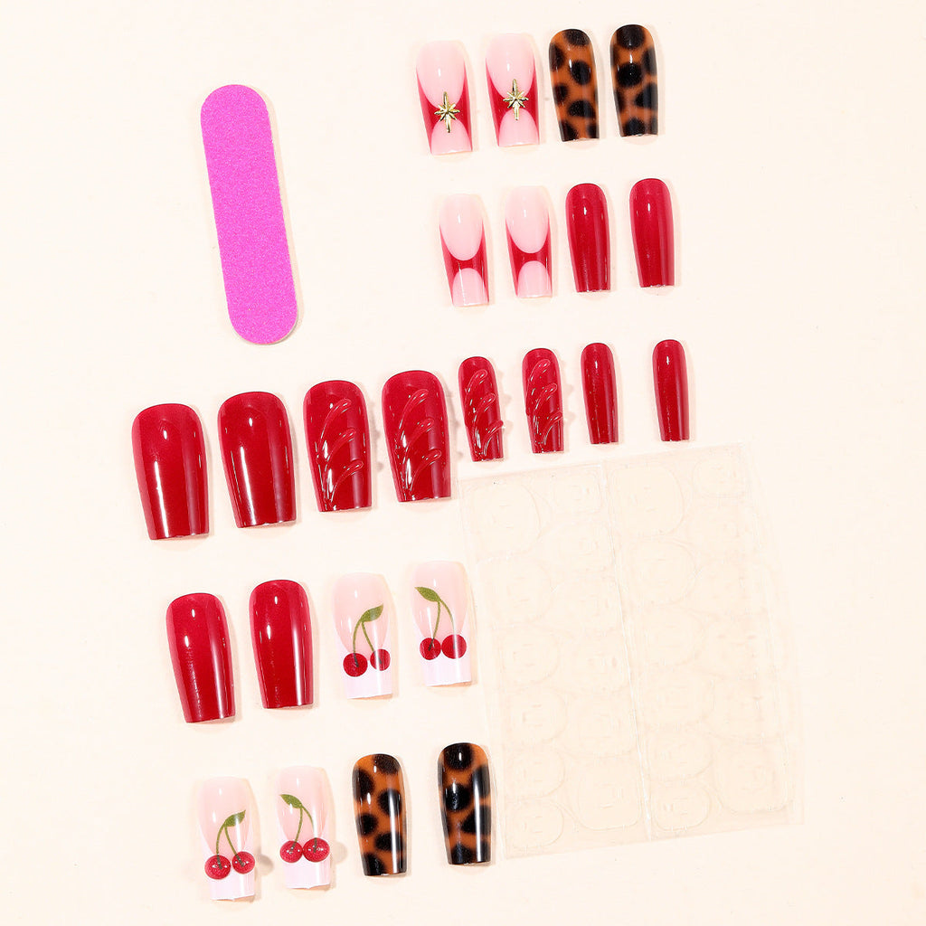 Artistic Press-On Nails
