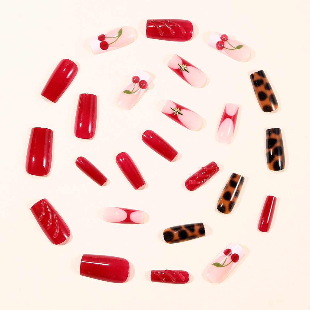 Artistic Press-On Nails