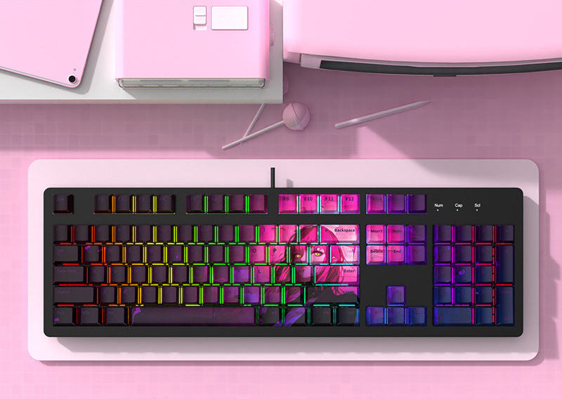 Artistic Themed Mechanical Keyboard