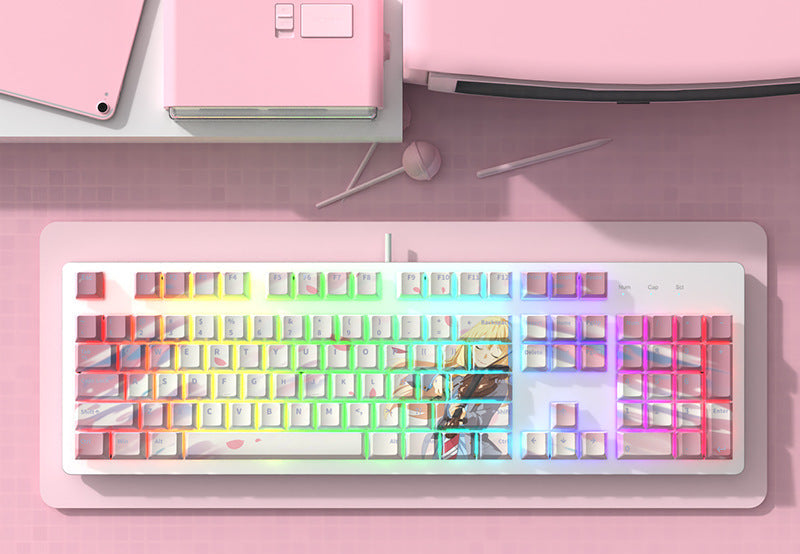 Artistic Themed Mechanical Keyboard