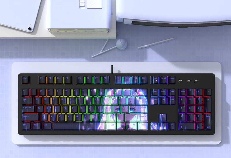 Artistic Themed Mechanical Keyboard