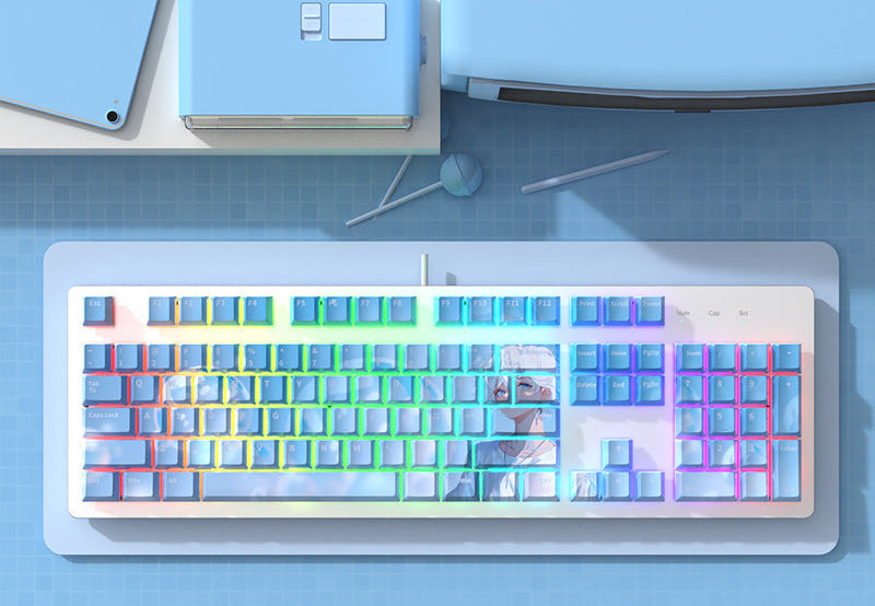 Artistic Themed Mechanical Keyboard