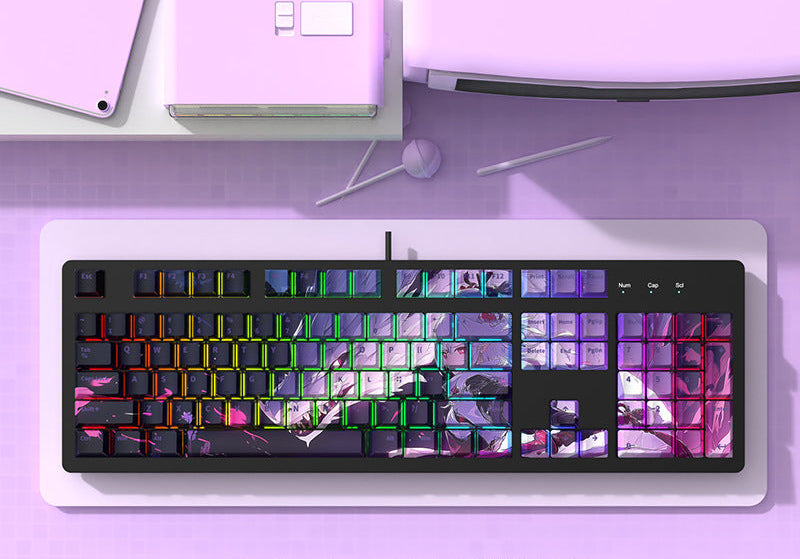 Artistic Themed Mechanical Keyboard