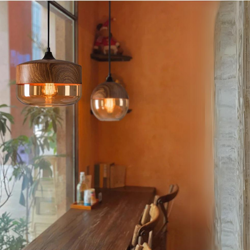 Arven Scandinavian Wooden Pendant Light – Timeless Nordic Design with Warm Glow