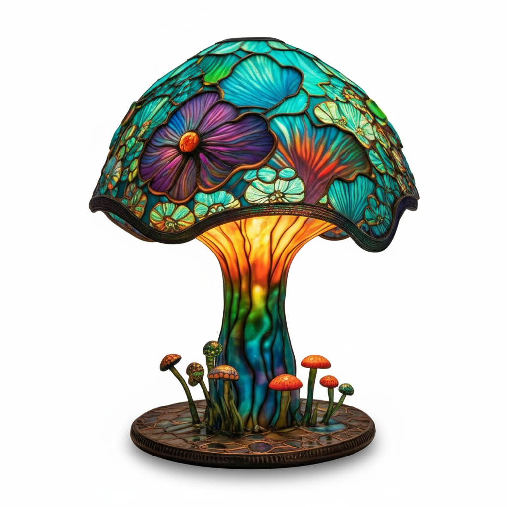 AuraGlass – Magical Colored Glass Lamp for a Relaxing Atmosphere