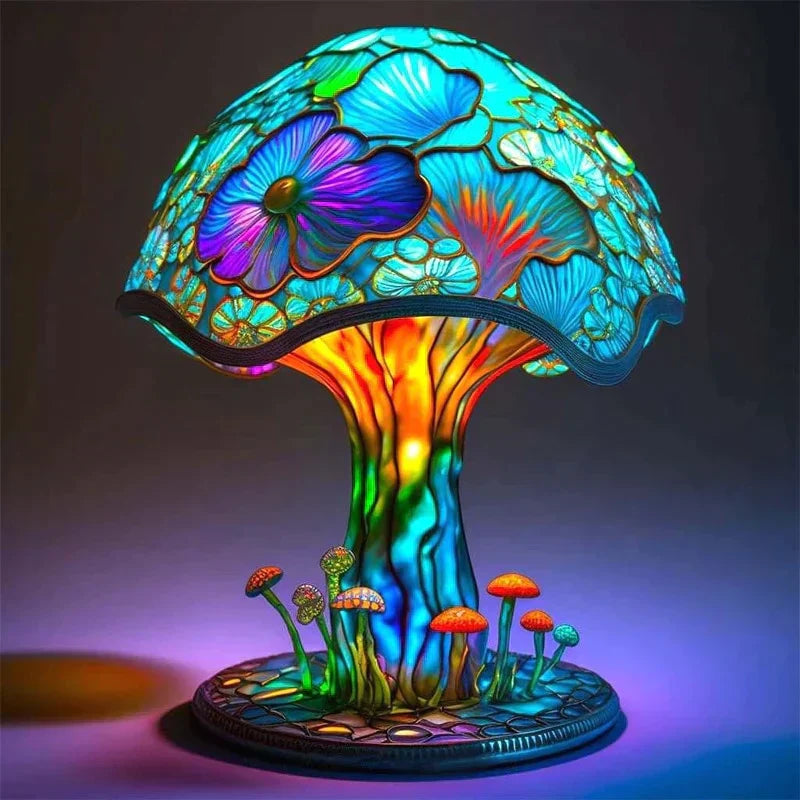 AuraGlass – Magical Colored Glass Lamp for a Relaxing Atmosphere