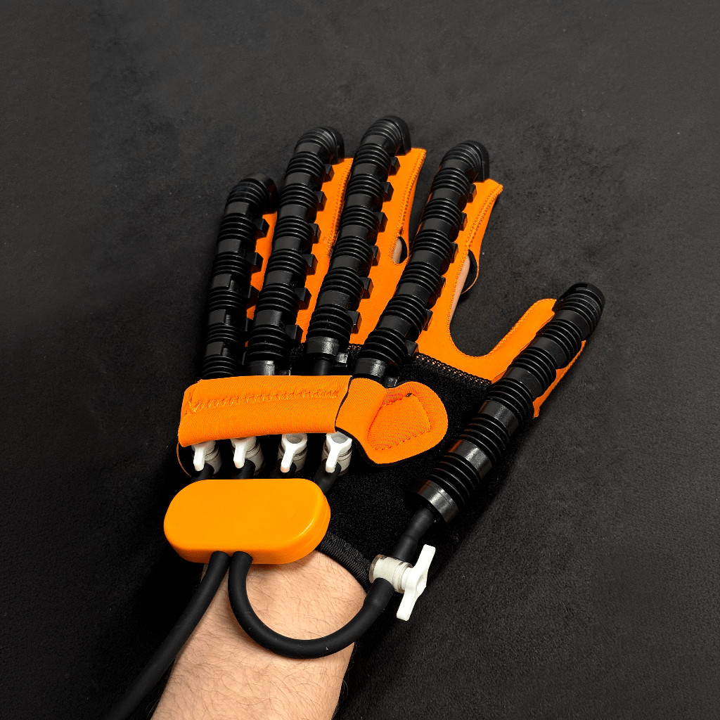 Automatic Hand Trainer Glove for Home Rehabilitation & Strength Building