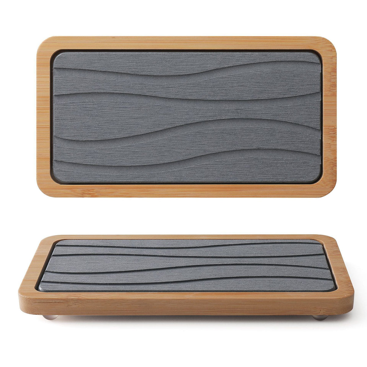 Bamboo Cosmetic Organizer Tray