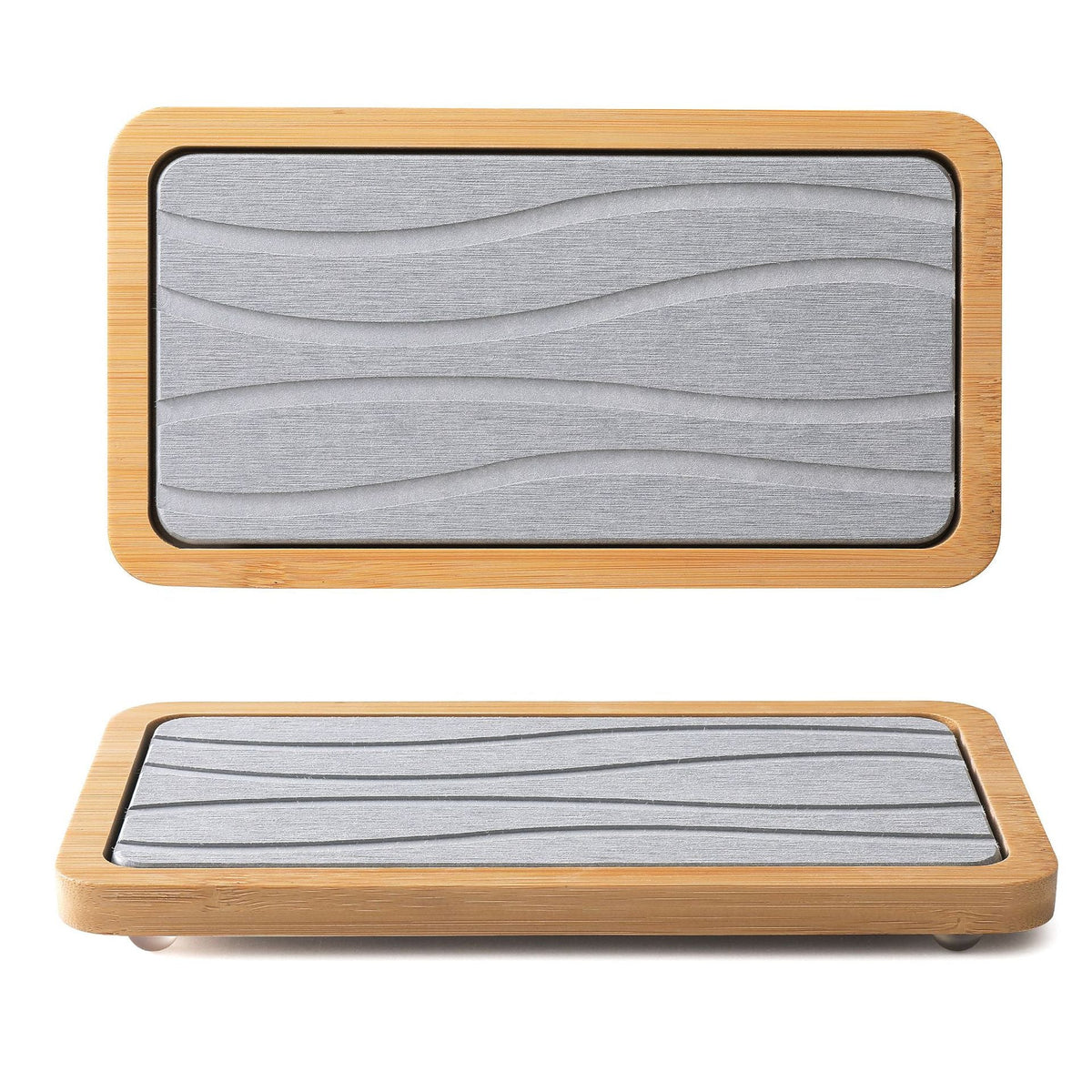 Bamboo Cosmetic Organizer Tray