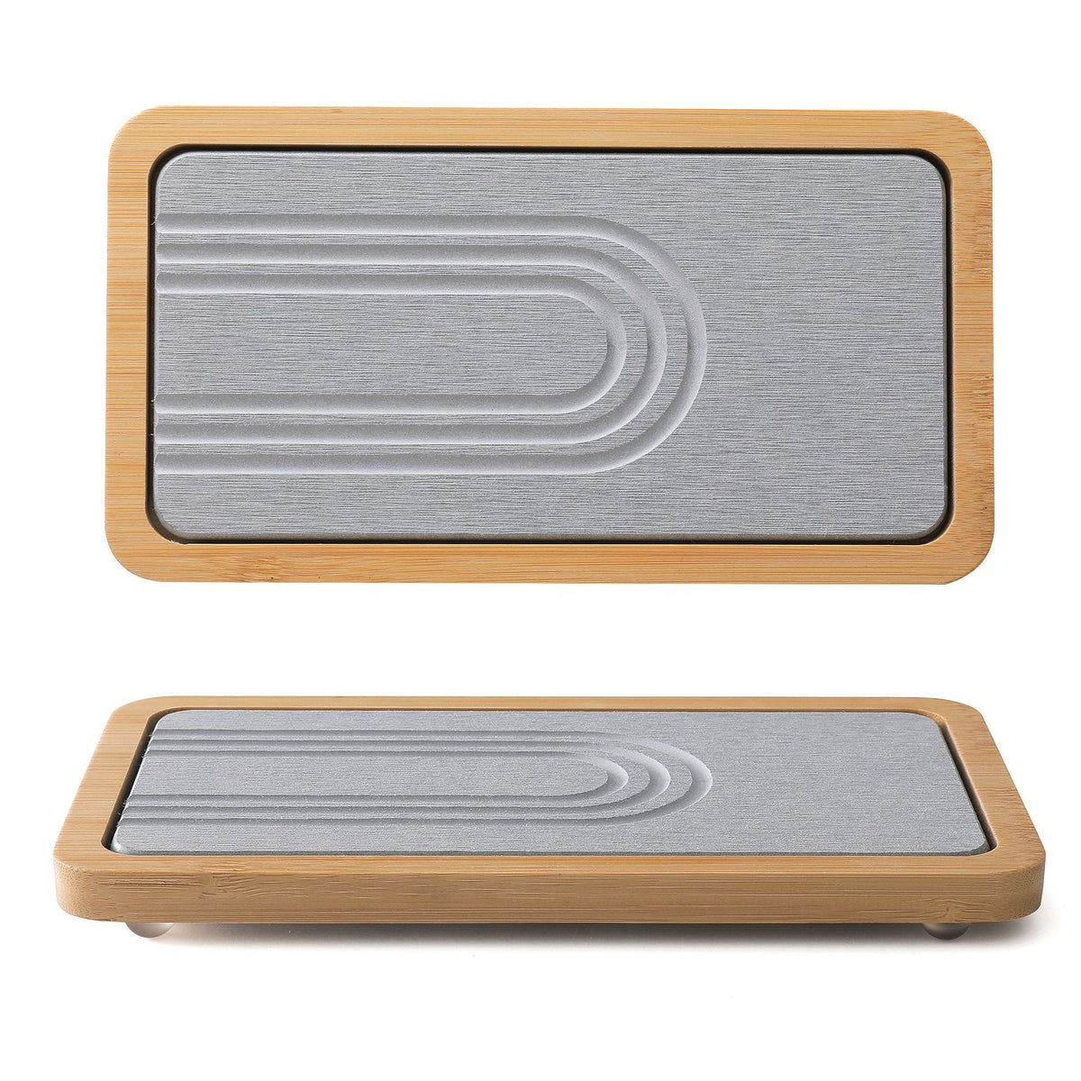 Bamboo Cosmetic Organizer Tray
