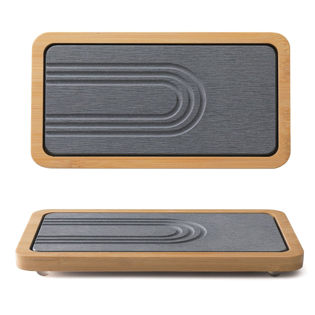 Bamboo Cosmetic Organizer Tray