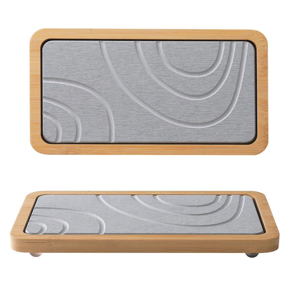 Bamboo Cosmetic Organizer Tray