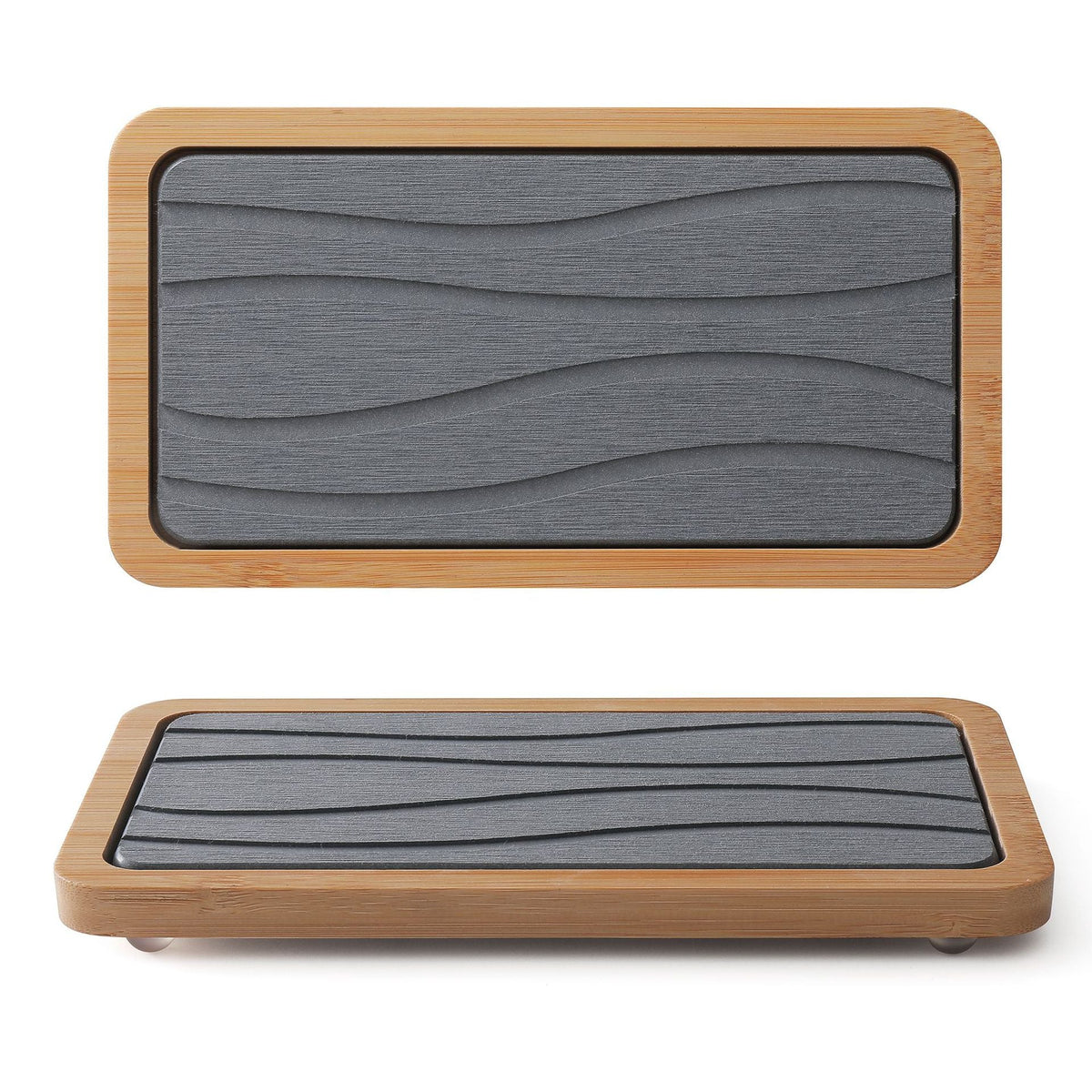 Bamboo Cosmetic Organizer Tray