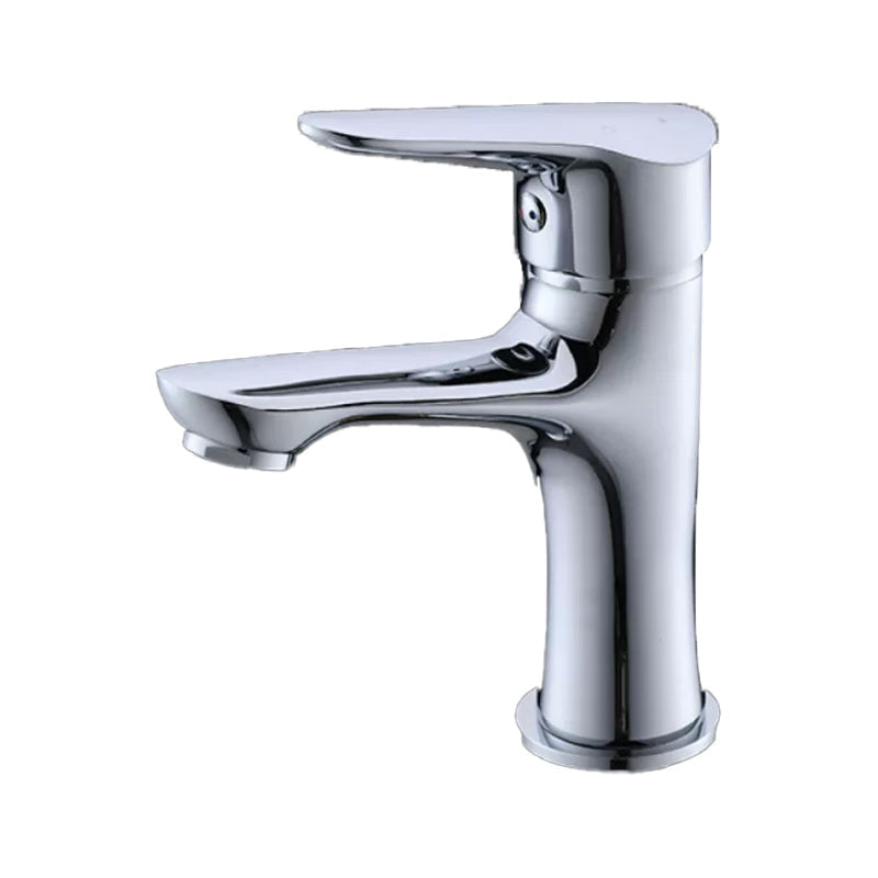 Basic Metal Sink Faucet with Lever Handle