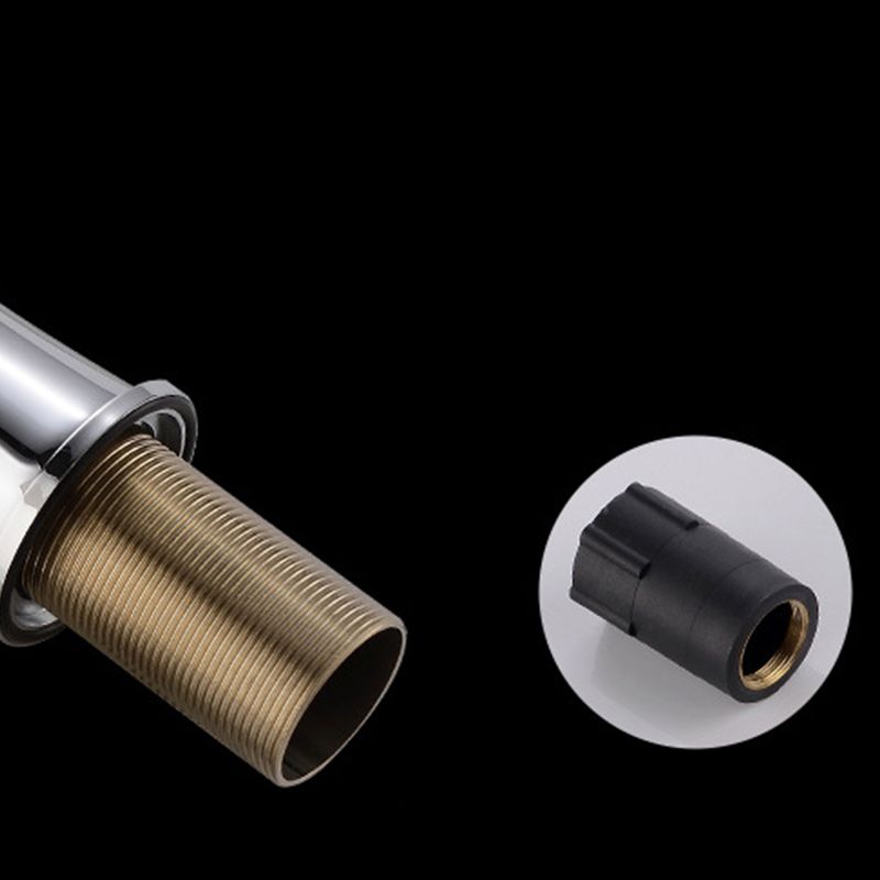 Basic Metal Sink Faucet with Lever Handle