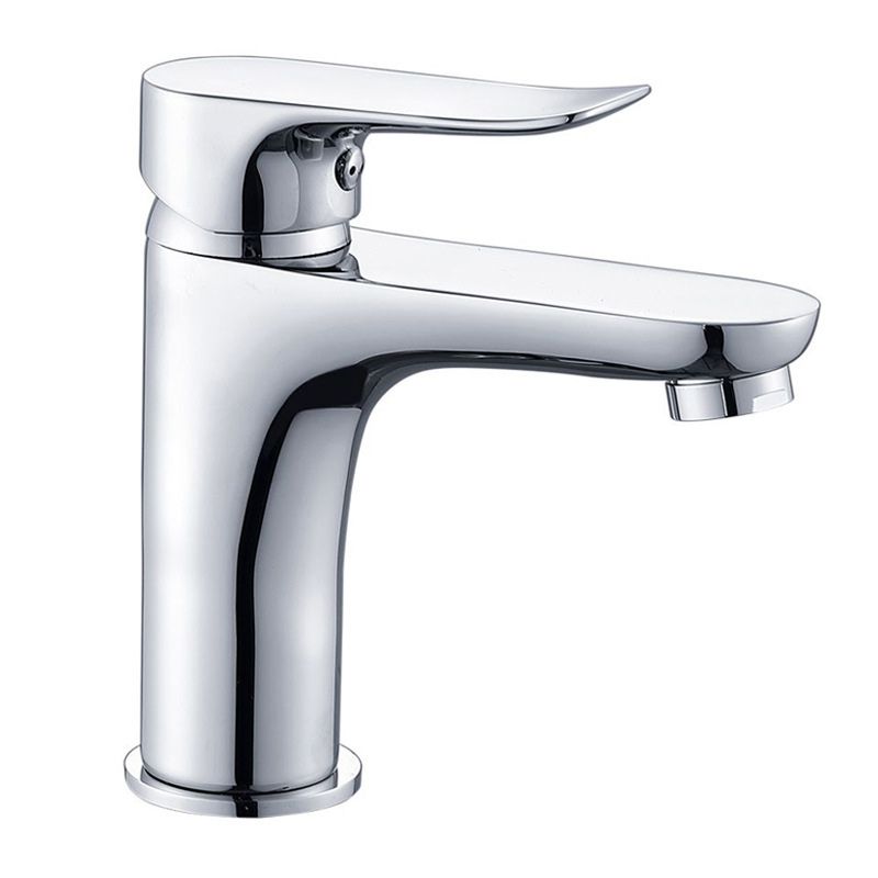 Basic Metal Sink Faucet with Lever Handle