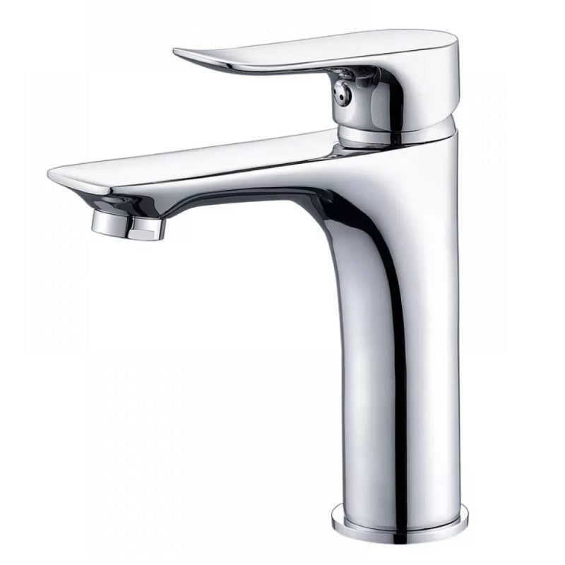 Basic Metal Sink Faucet with Lever Handle