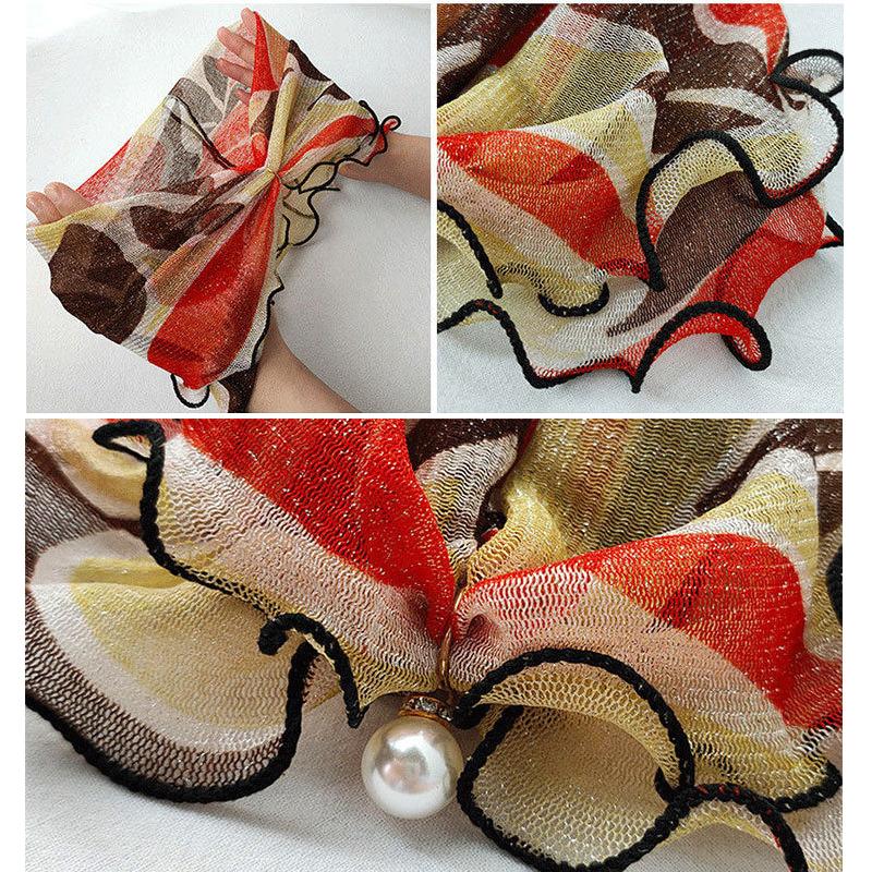 Beaded Lace Variety Scarf
