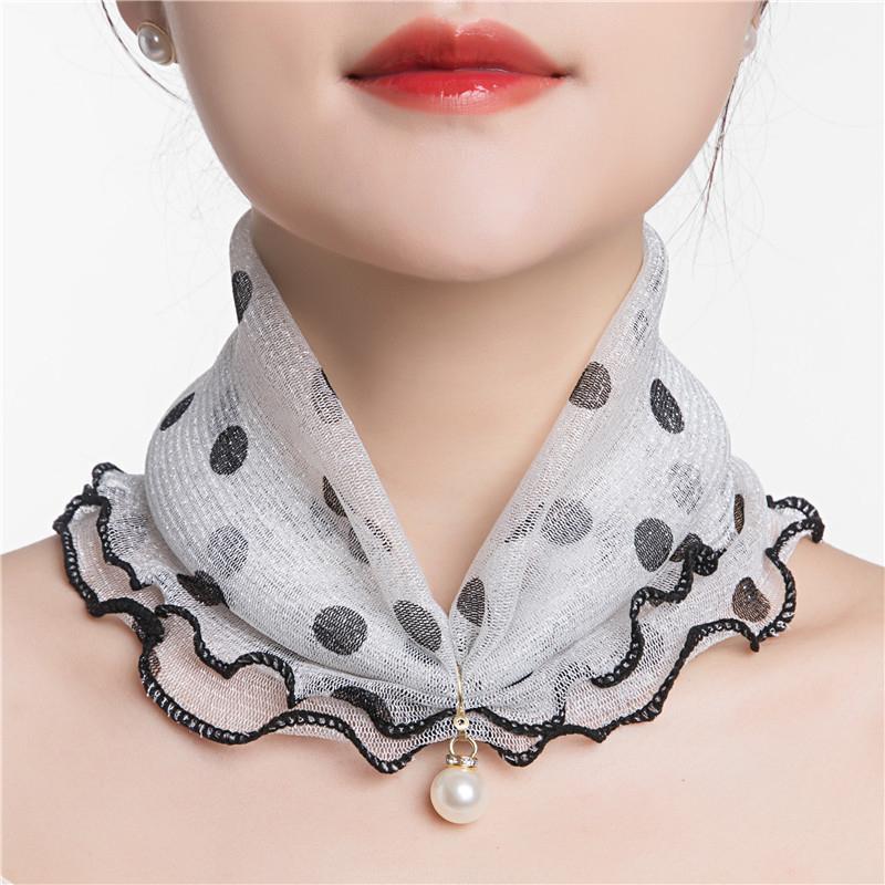 Beaded Lace Variety Scarf