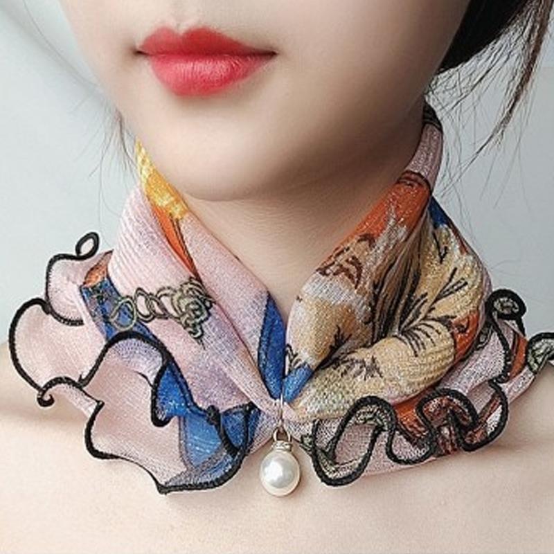 Beaded Lace Variety Scarf
