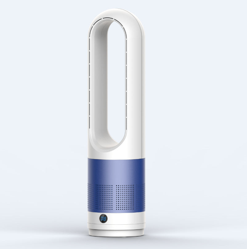 Bladeless Tower Fan & HEPA Air Purifier with Quiet DC Motor