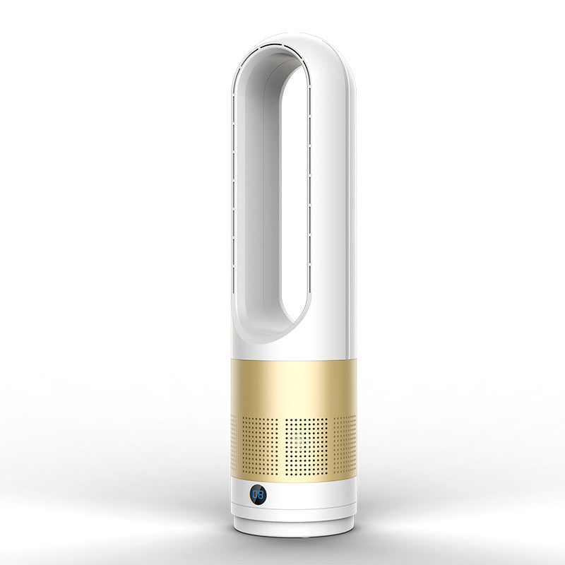 Bladeless Tower Fan & HEPA Air Purifier with Quiet DC Motor