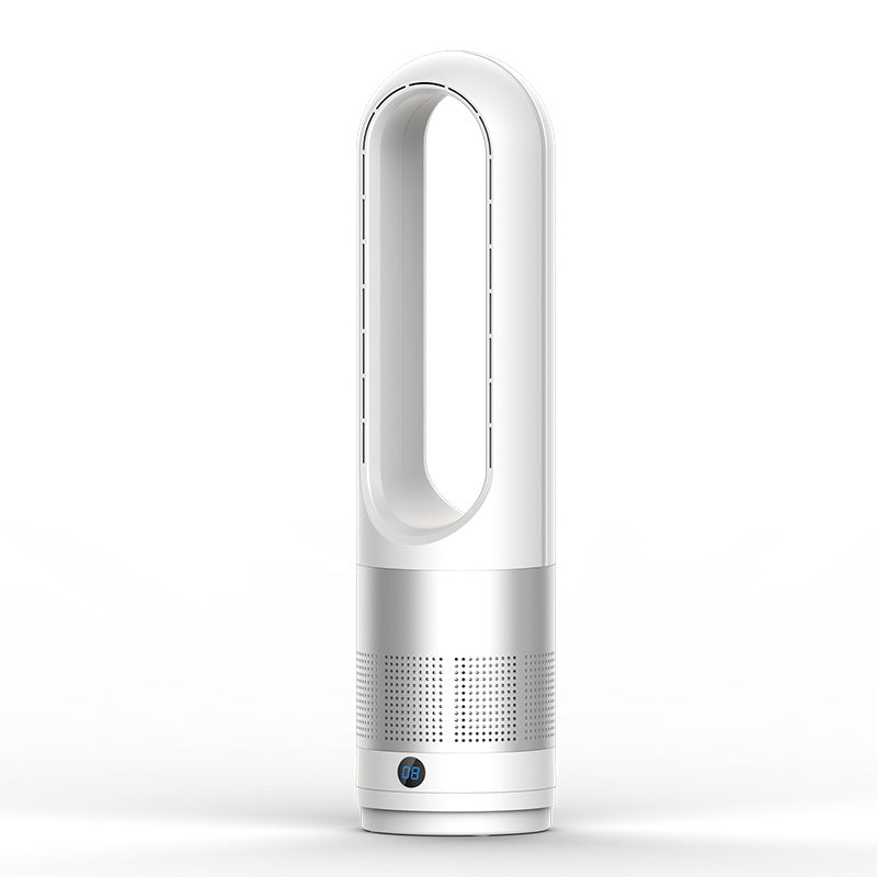 Bladeless Tower Fan & HEPA Air Purifier with Quiet DC Motor