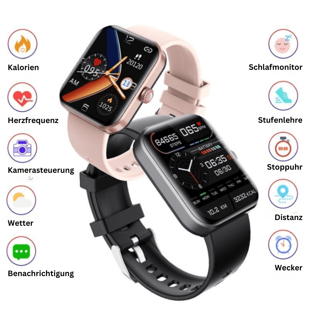 Blood Glucose Meter Watch for Painless Health Monitoring