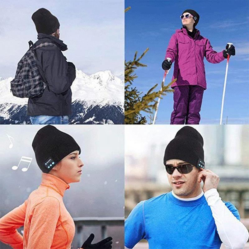 Bluetooth Beanie Hat with Built-in Headphones