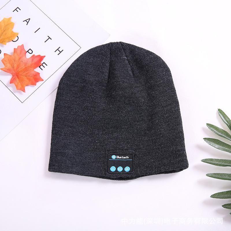Bluetooth Beanie Hat with Built-in Headphones