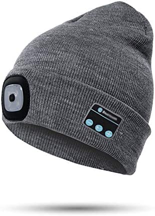 Bluetooth Beanie Hat Light Wireless Headphones