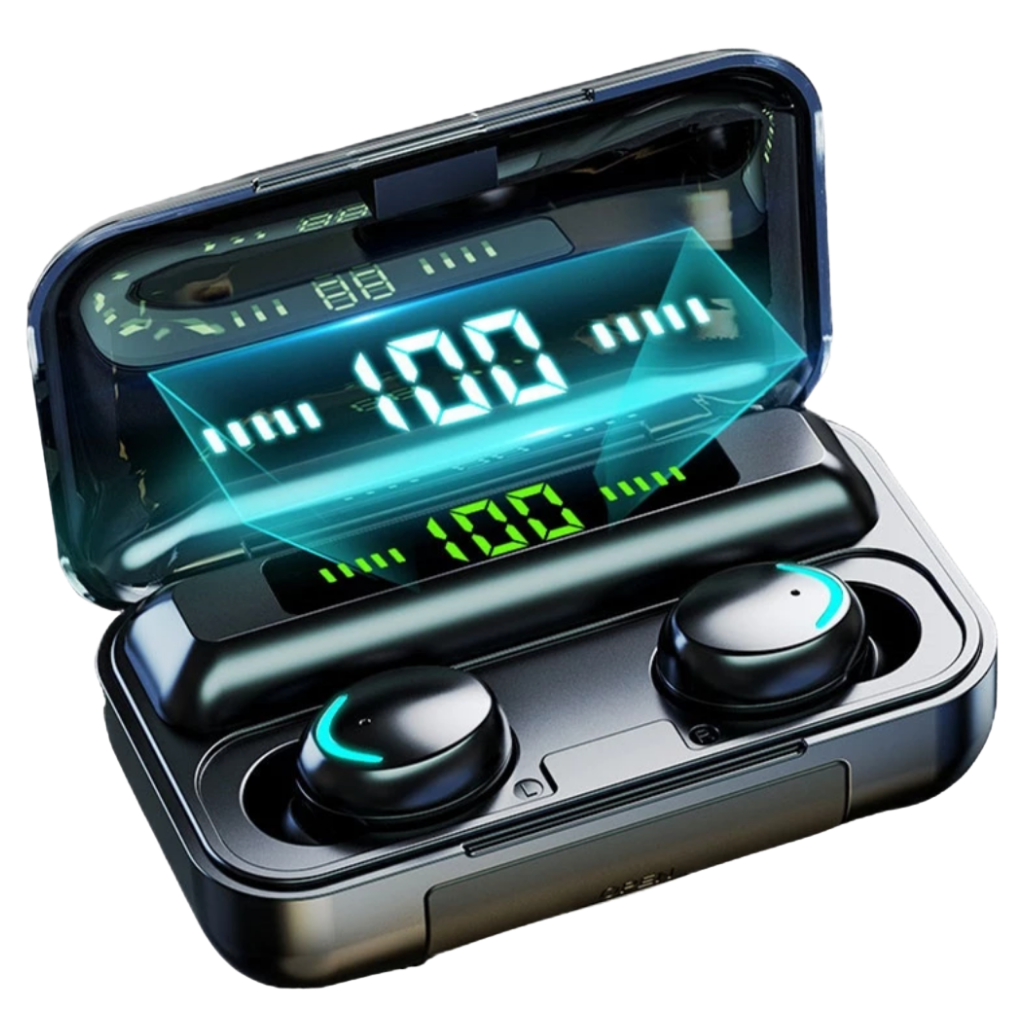 Bluetooth Earbuds with Rechargeable Power Bank Case