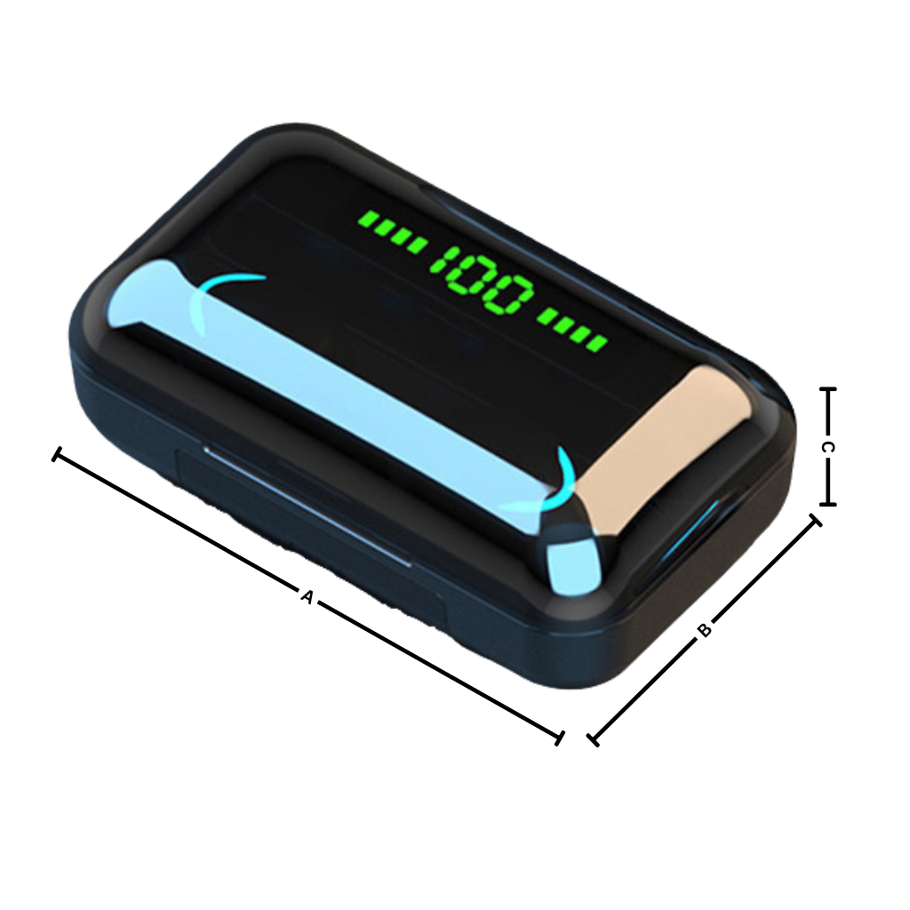 Bluetooth Earbuds with Rechargeable Power Bank Case
