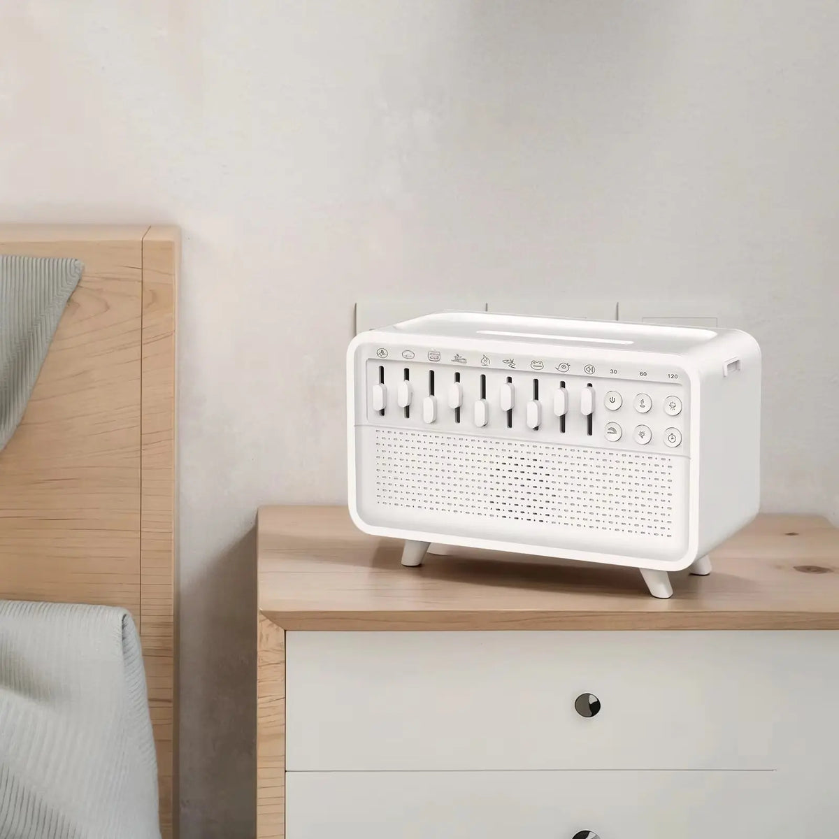 Bluetooth Sound Therapy Humidifier with Night Light