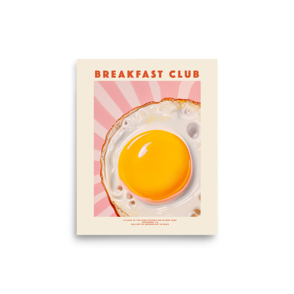 Breakfast Club Art Print