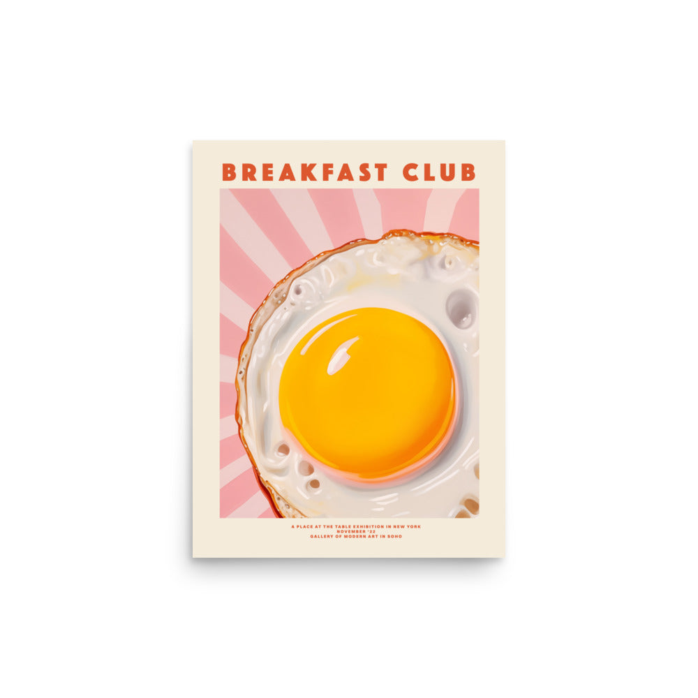 Breakfast Club Art Print