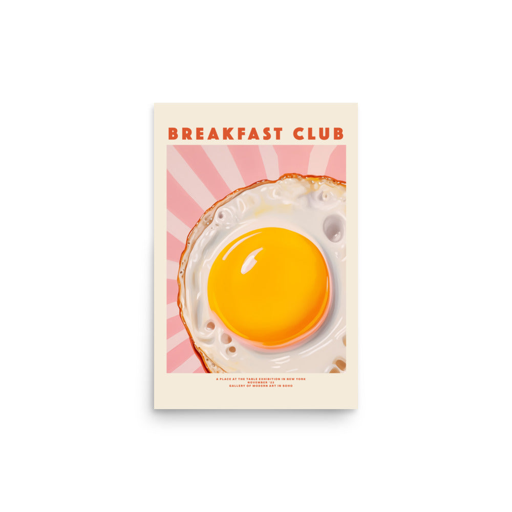 Breakfast Club Art Print