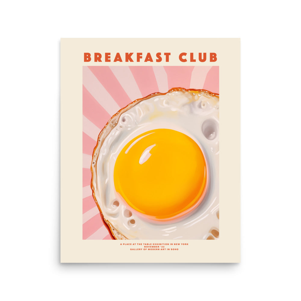 Breakfast Club Art Print