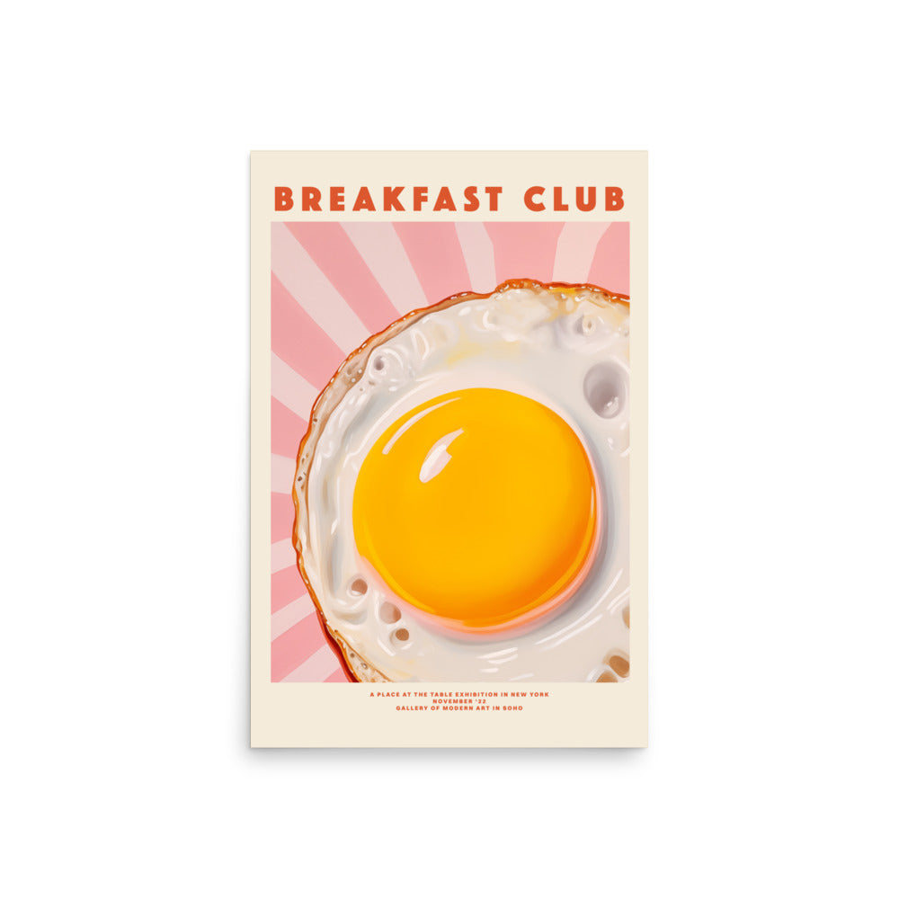 Breakfast Club Art Print