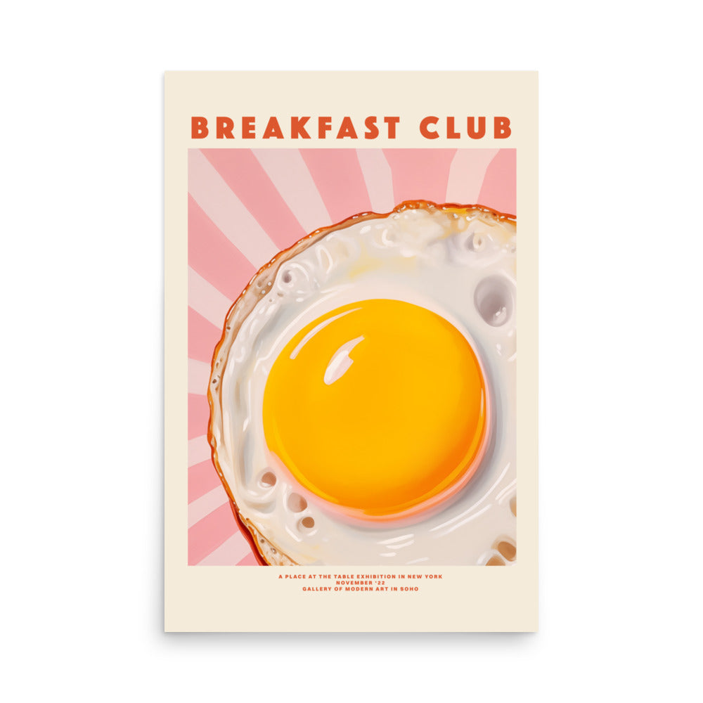 Breakfast Club Art Print