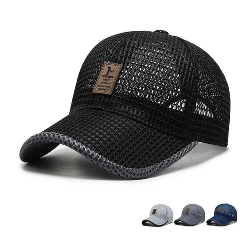 Breathable Mesh Baseball Cap for Summer