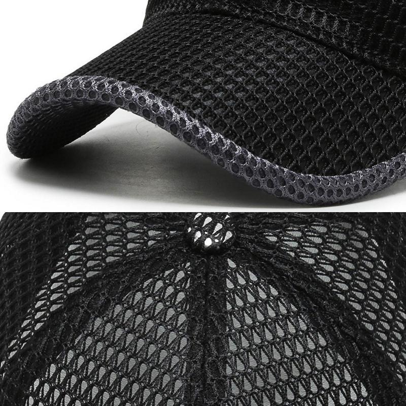 Breathable Mesh Baseball Cap for Summer